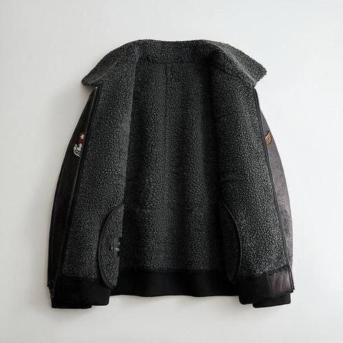 F526秋冬绒皮毛外套短款一体颗粒