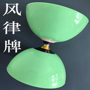 风律牌高转速软胶3轴双头空竹初学扯珍珠铃学生比赛耐摔老人健身
