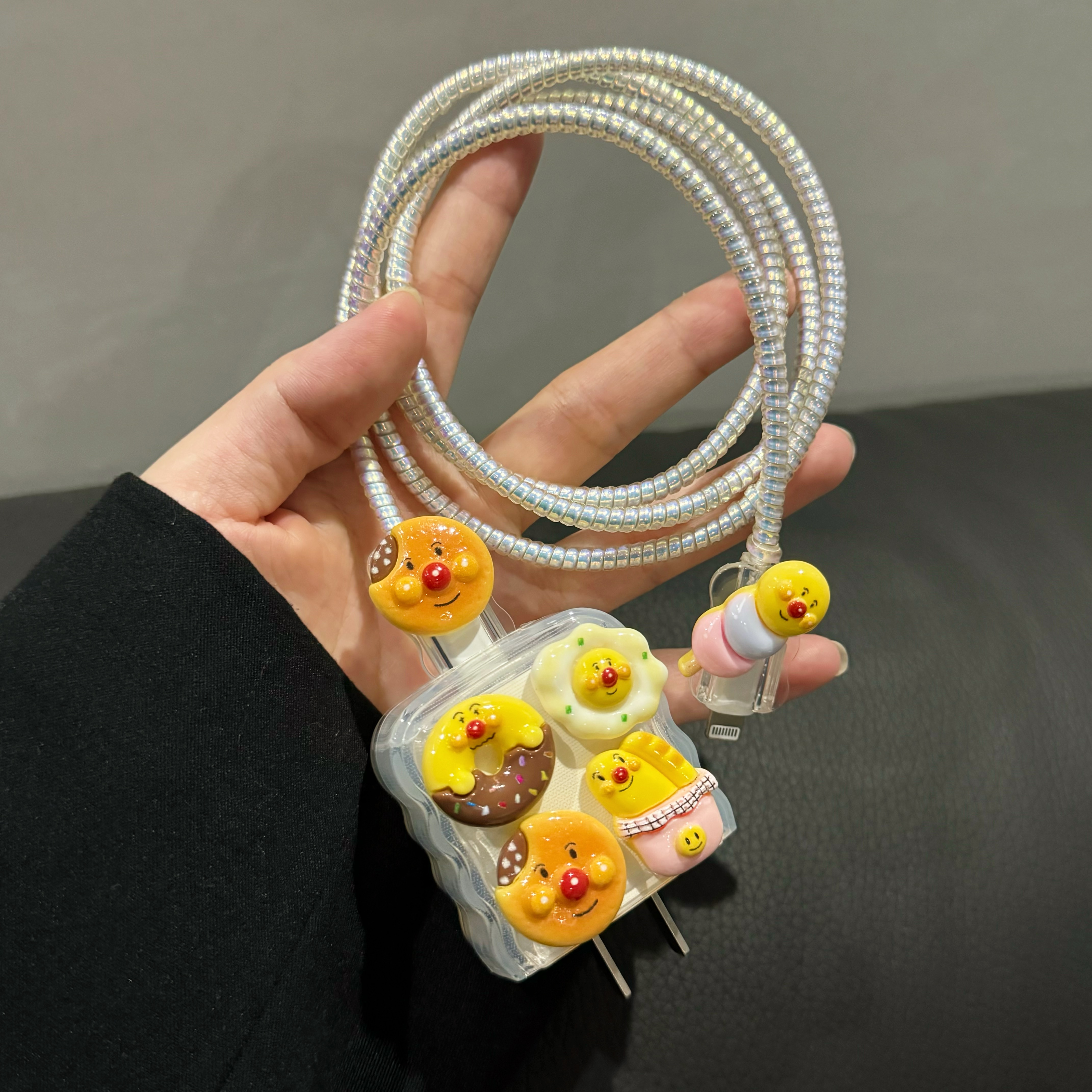 面包超人苹果充电器保护套