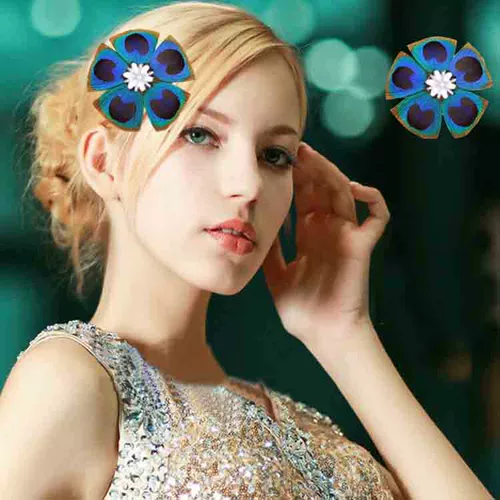 Этнический аксессуар для волос, трехмерная ретро заколка для волос на лацкан, этнический стиль