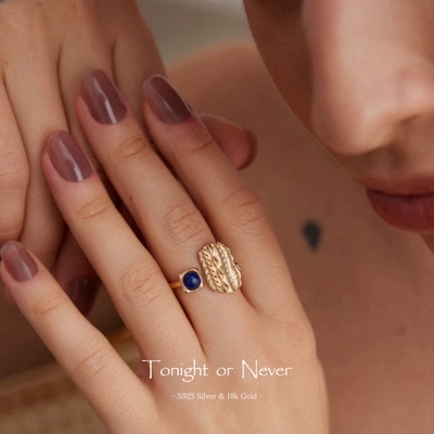 轻奢青金石戒指TonightorNever