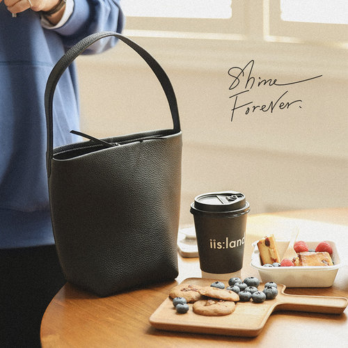 苹果的生活家柔软小水桶包