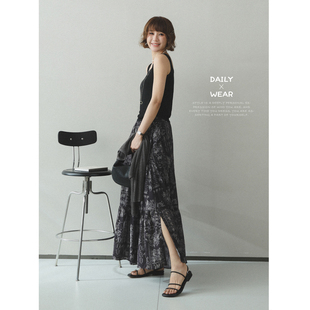 佩斯利腰果花松紧腰A字伞裙半身蛋糕摆裙 嬉皮浪漫 苹果 生活家