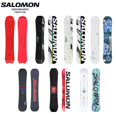 25/26salomon萨洛蒙滑雪单板男女款公园全山HUCK KNIFE ABSTRACT