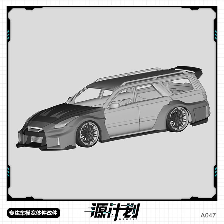 StageaR35LBW树脂宽体模型
