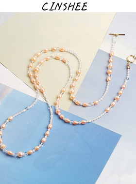 珍珠毛衣链2024年新款女小香风