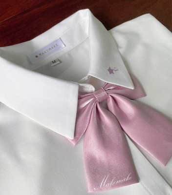 jk制服尖领短袖衬衫Makemake