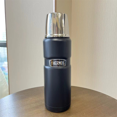 膳魔师长效保温470毫升带小杯子