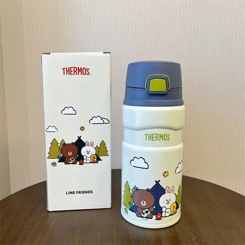 膳魔师联名LINE露营系列保温杯