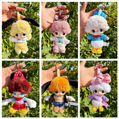 高颜值新年节日礼迪迪联名系列毛绒手办盲盒礼物送女生闺蜜包挂饰