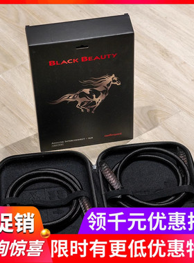 美国Audioquest/线圣AQ Black beauty黑骏 RCA信号线XLR平衡线