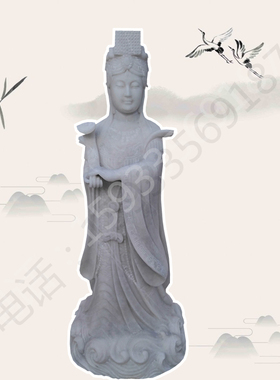 神话传说圆雕海神天上圣母妈祖