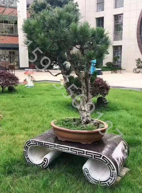 青石花架石桌石凳景观摆件装饰品