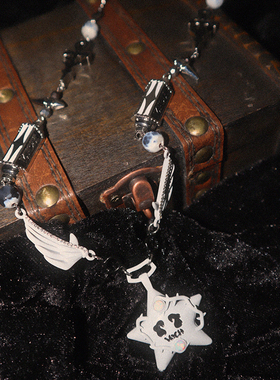 「ACPTLAB」朴宰范同款VSCH荆棘幸运星笑脸项链嘻哈PSY.P联名限定