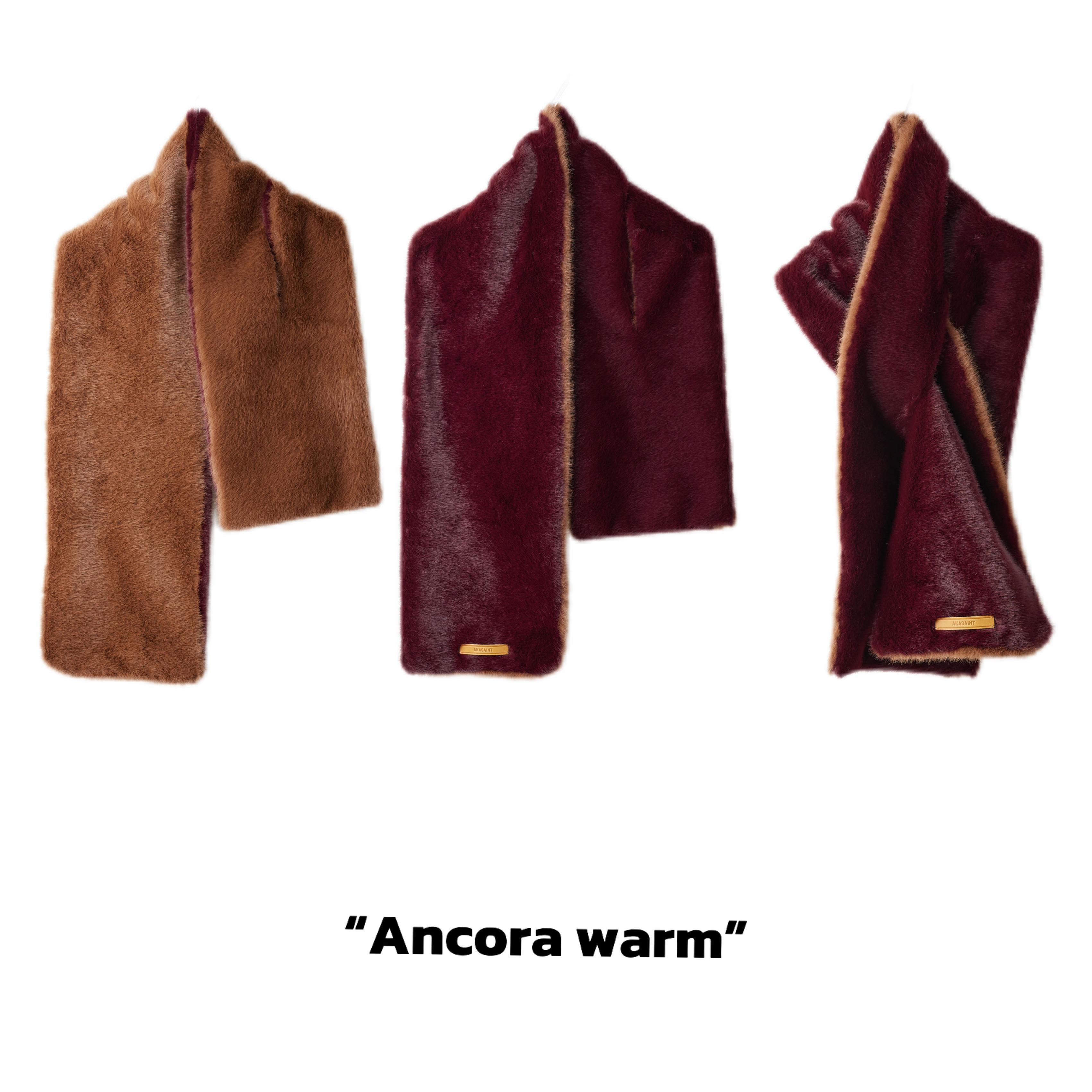 公主貂真皮标围巾披肩