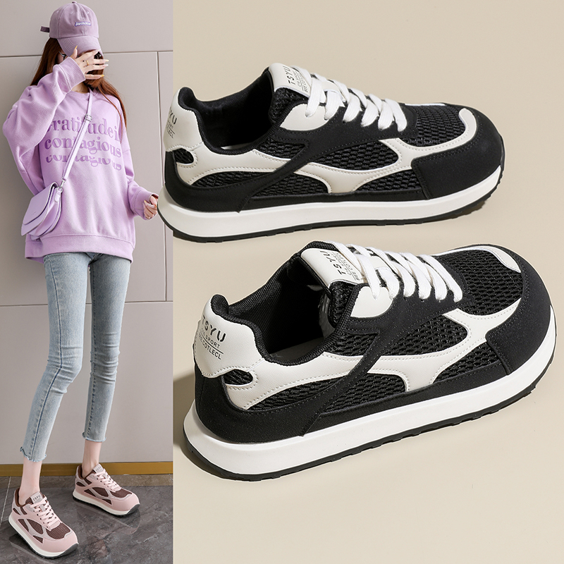 女款劳保鞋钢包头防砸软底加绒