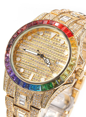 时尚嘻哈男士表盘个性新款蝴蝶