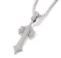 Large Silver +5Mm*45Cm Silver Tennis Chain