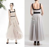 高端新款 生日派对年会毕业舞会日常名媛小礼服礼裙 吊带抹胸中长款