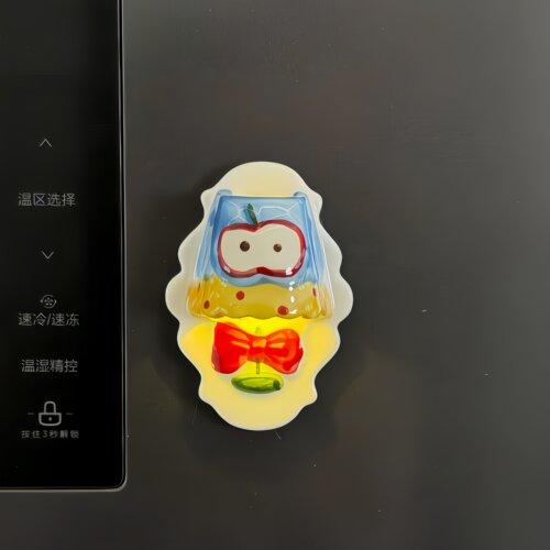 这个冰箱贴亮灯那一刻真的绝了！