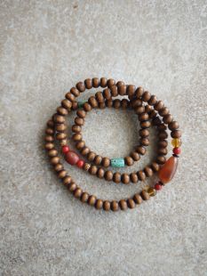 民间杂货老古董古玩民俗老物件清代老物件老六道木木珠手串