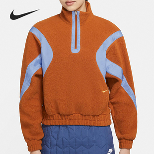 耐克女子正品起绒卫衣断码特价CU7069-290 CU7069-460
