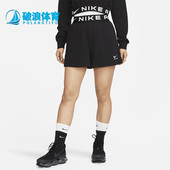 耐克正品 时尚 运动女子休闲透气松紧训练针织短裤 Nike FB8055 010