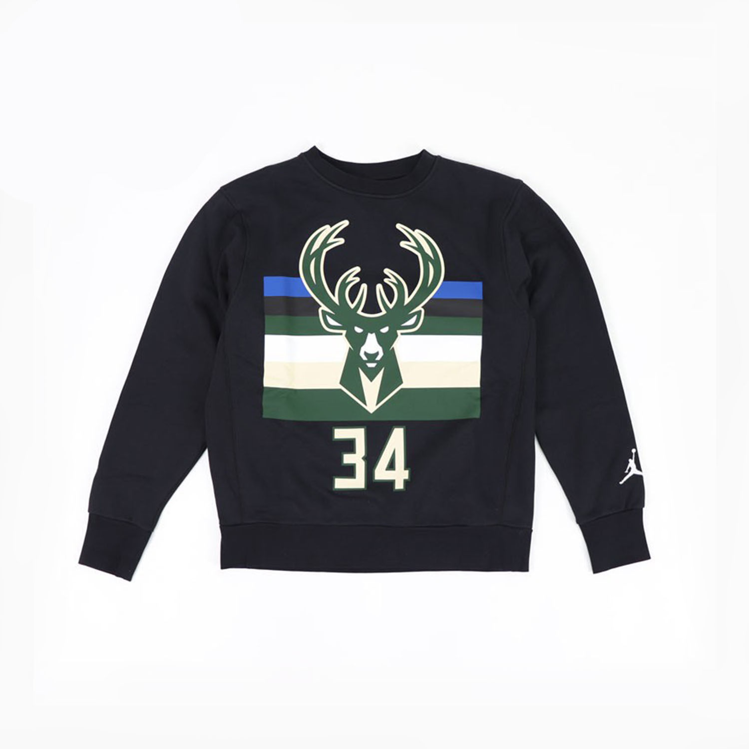 Nike/耐克正品  密尔沃基雄鹿队字母哥男子舒适限定卫衣DC0814