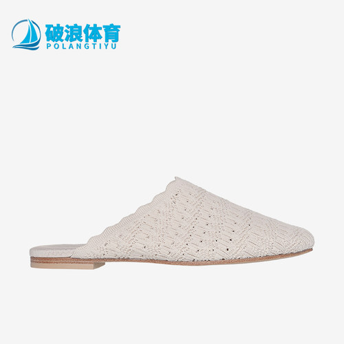 斯凯奇女士透气懒人一脚蹬拖鞋