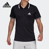 翻领运动Polo衫 Adidas 男子休闲短袖 新款 GL5340 阿迪达斯正品