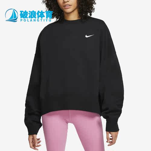 Nike/耐克正品新款女子运动休闲圆领套头卫衣CK0168-010