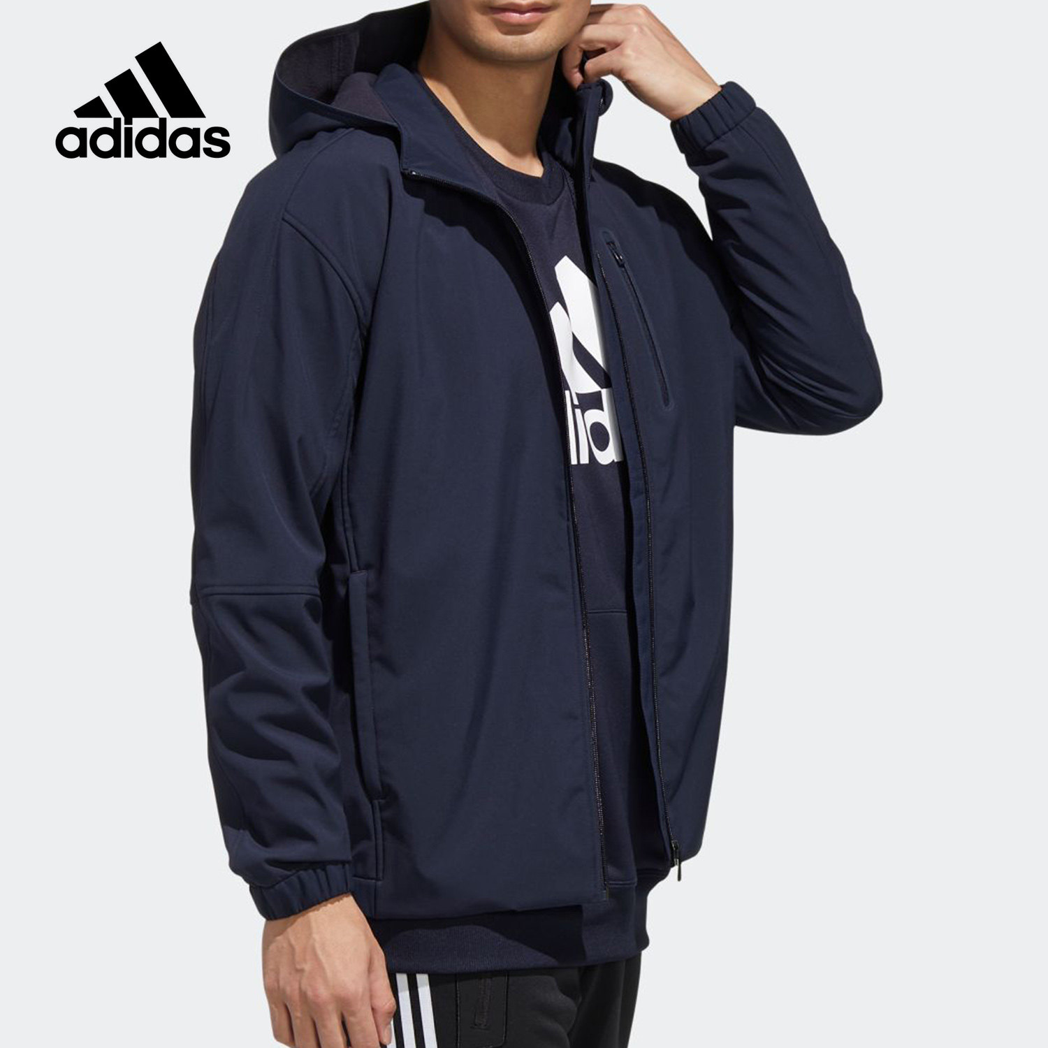 阿迪达斯男子正品梭织连帽外套断码特价GE0425,运动服/休闲服装,运动茄克/外套,淘宝优惠券,粉丝福利购,淘宝优惠卷