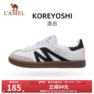 女2025新款 百搭德训鞋 秋冬复古时尚 经典 男 抓地耐磨休闲鞋 骆驼板鞋