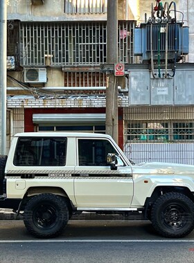 丰田LC71车贴拉花LC97 LC100 LC95 LC76车身腰线越野定制改装贴纸