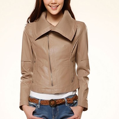 韩国真皮皮衣外套女春秋新款显瘦修身短款时尚机车服秋冬皮夹克潮