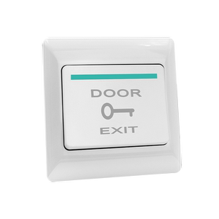 门禁开关暗装自动复位常开常闭出门按钮开关防水86型明装开门面板