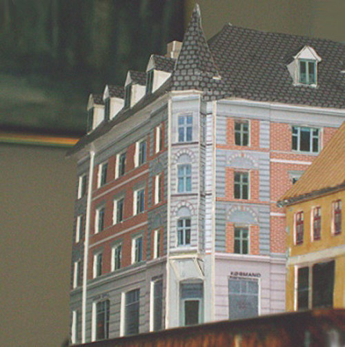 儿童益智diy手工制作仿真公寓楼房高楼建筑3d纸质模型纸艺玩具