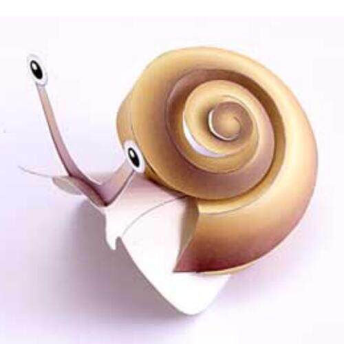 儿童益智手工制作仿真昆虫蜗牛diy立体3d纸质模型纸艺玩具折纸