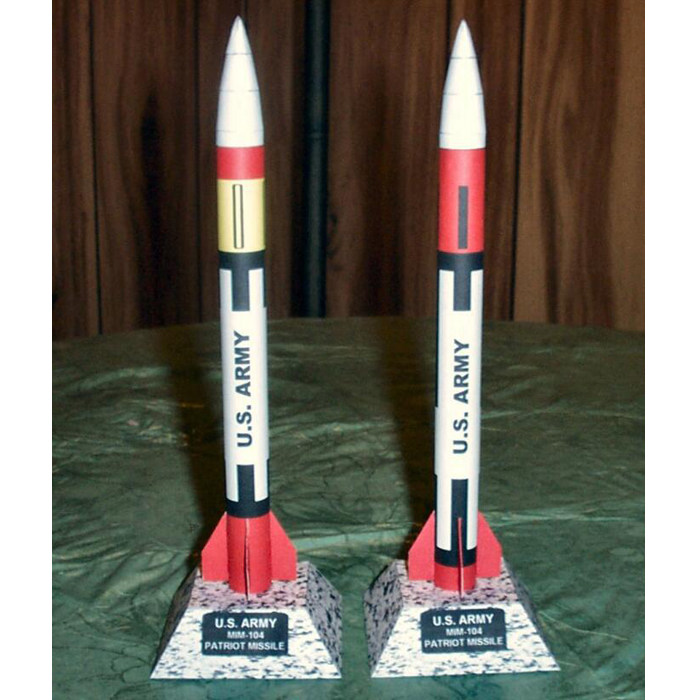 儿童益智diy立体手工制作仿真军事导弹火箭3d纸质模型纸艺玩具