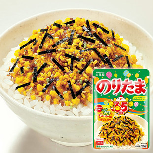 日本本土丸美屋儿童大人野菜脆鸡蛋海苔寿司饭团调料包宝宝拌饭料