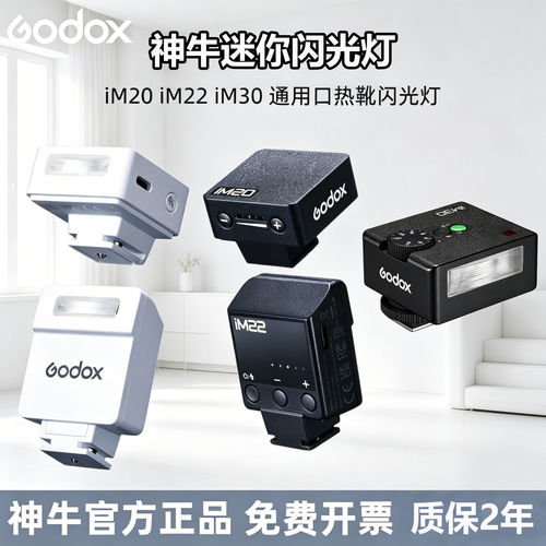 GODOX神牛iM20 iM22 iM30闪光灯摄影补光微单理光RG3相机通用热靴