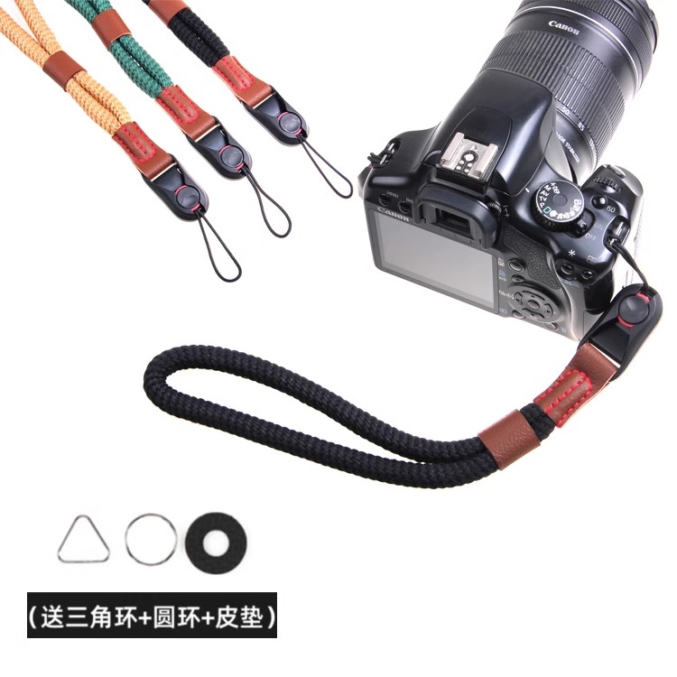 快拆手腕带m50相机索尼a7m4手绳zve10腕带富士xs10尼康z30配件