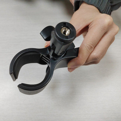 通用加大款话筒夹子无线麦克风固定夹大号弹簧咪夹头电容麦夹配件