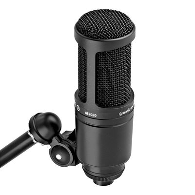 Audio Technica/铁三角AT2020电容麦克风话筒K歌录音直播话筒