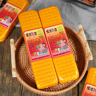 天津强源飘香香肠火腿肠早餐肠淀粉肠方火腿傻子午餐肉火锅下酒菜