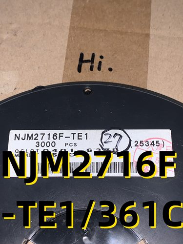 NJM2716F-TE1/361C 04+  SOT153  原装现货