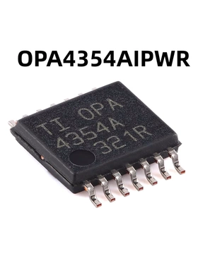 OPA4354AIPWR TSSOP14 原装正品 四路运算放大器芯片
