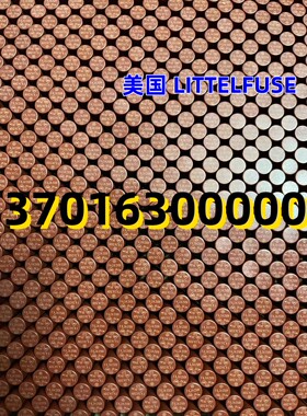 10只 37016300000 保险丝 F6.3A 250V 原装现货