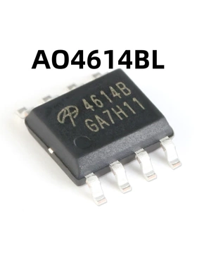 AO4614BL SOIC-8 N+P双沟道 40V/-40V,6A/-5A 原装正品 MOSFET管