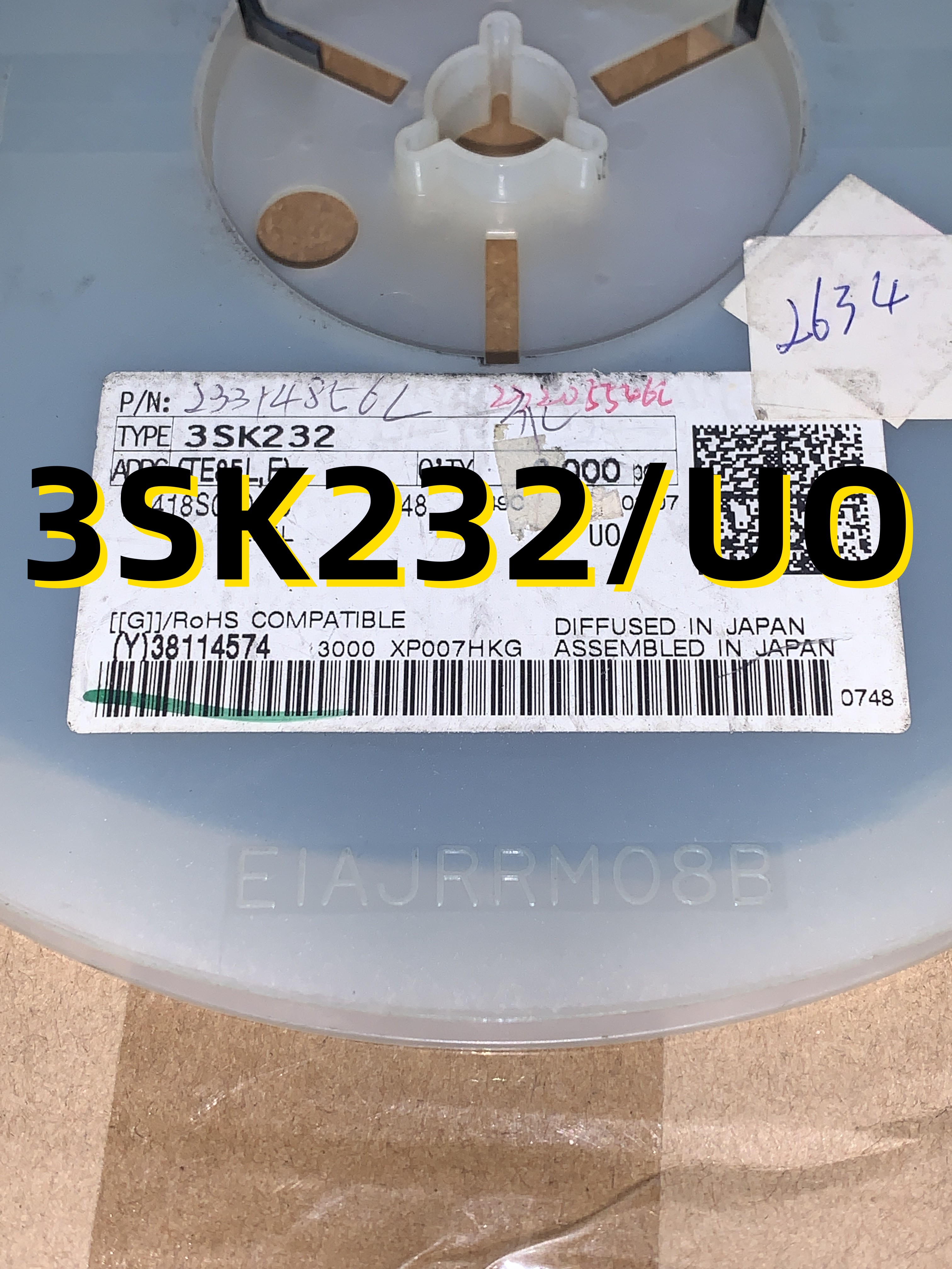 3SK232/UO  07+  SOT143 原装现货